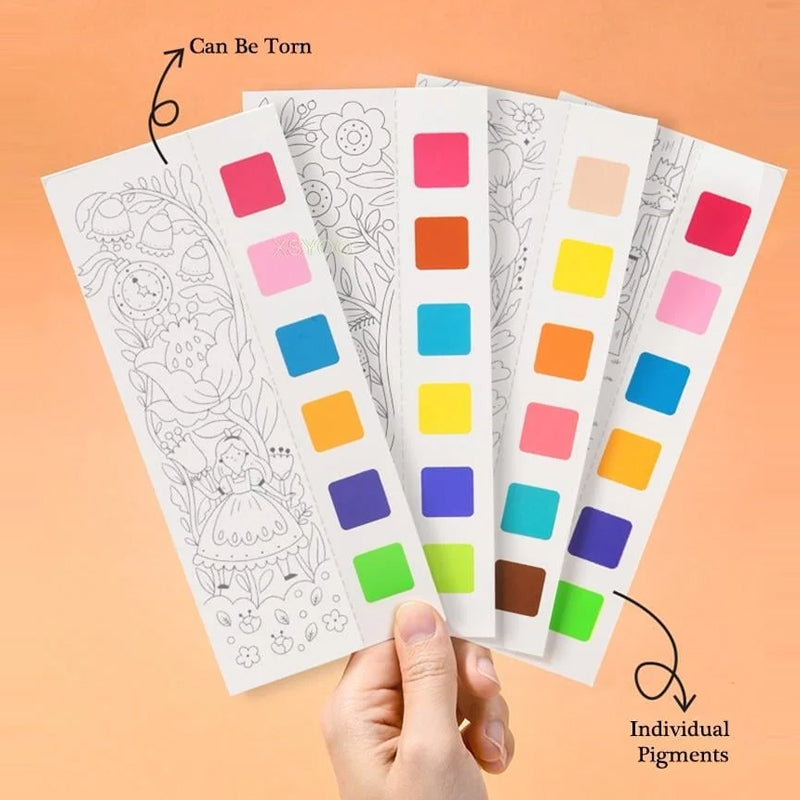 Pocket aquarel schilderen boek