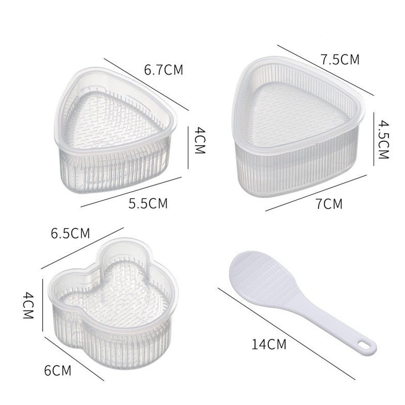 Creatieve Sushi Riceball-vormen