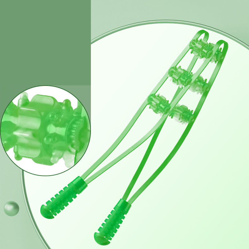 Draagbare handgemaakte rugmassage roltouw