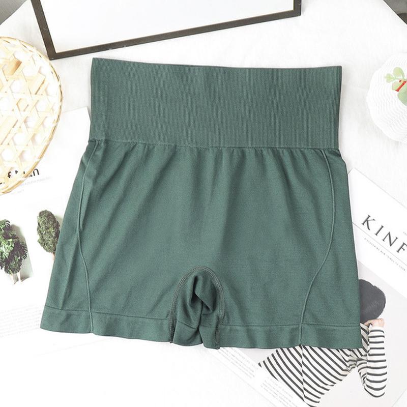Hoge taille naadloze heuplift slim shorts