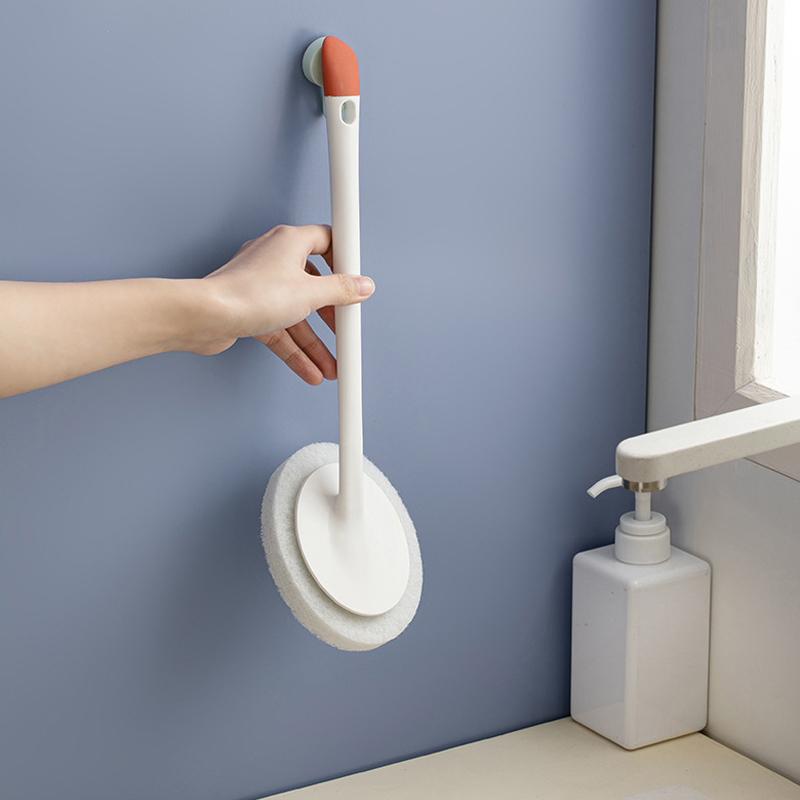 Schuurspons met lang handvat