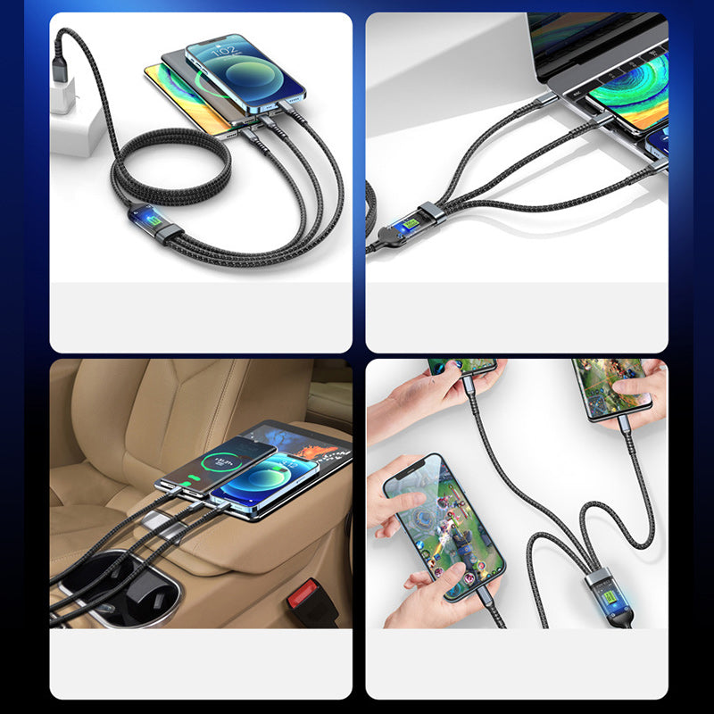 Supersnel opladen 3-in-1 datakabel