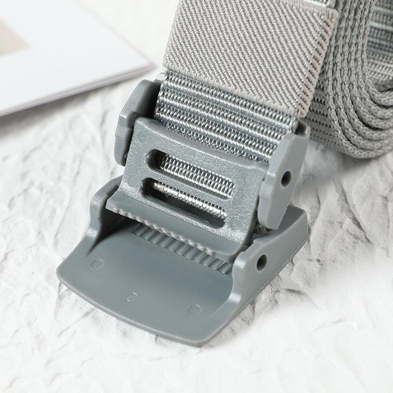 Niet-metalen niet-magnetische nylon riem met gesp