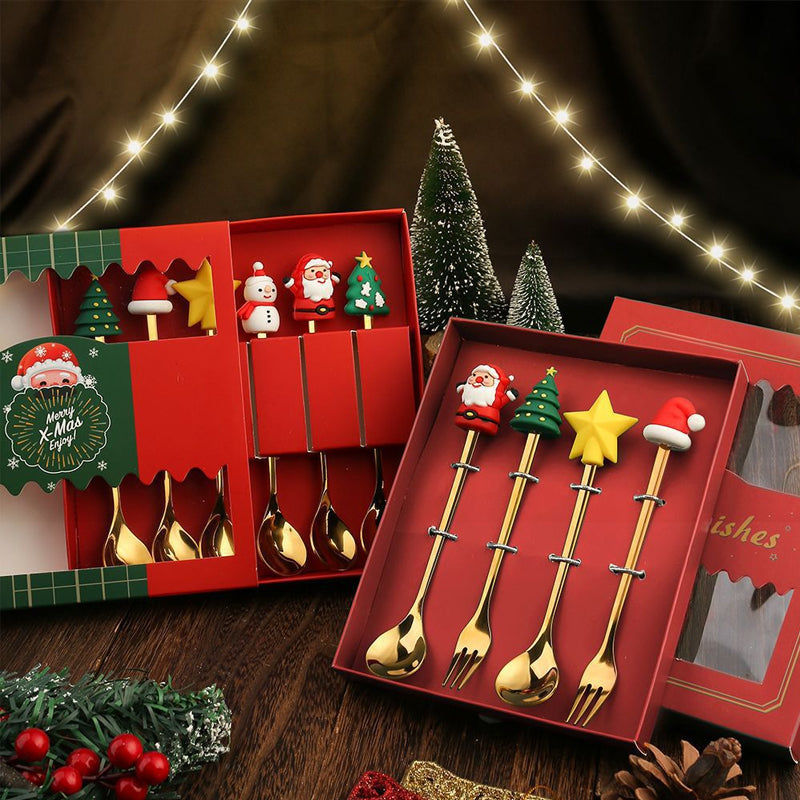 Christmas spoon set