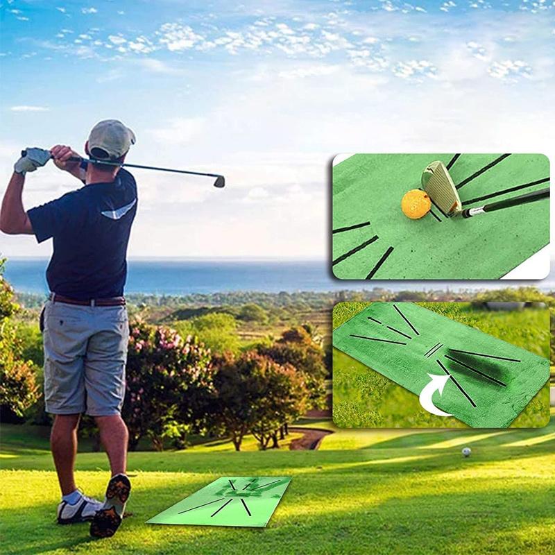 Golfmat voor swingdetectie