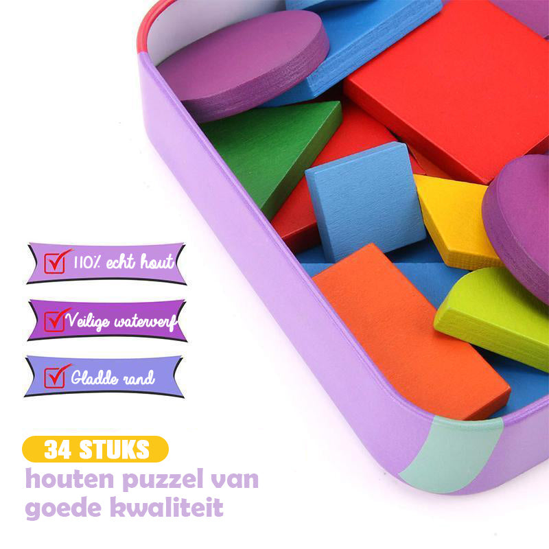 Educatief speelgoed - Vormpuzzel