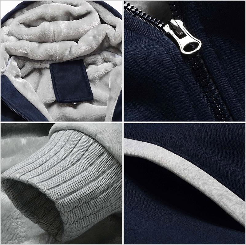 Heren winterjassen met capuchon