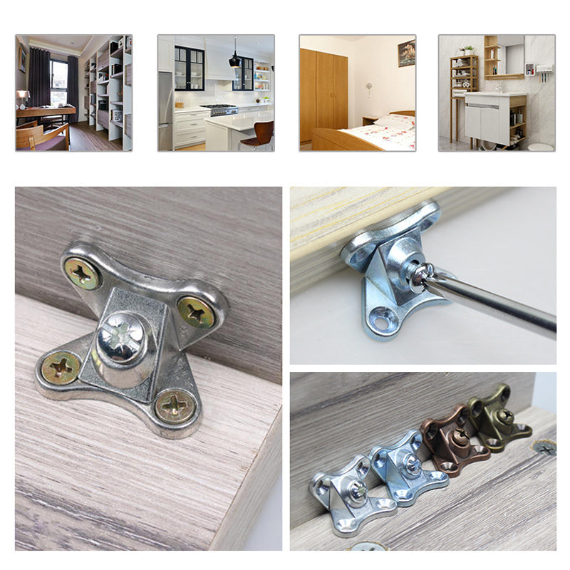 Verwijderbare hoeksteunsteunconnector