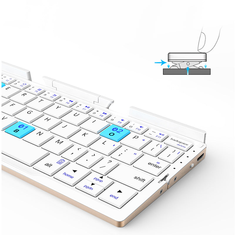 Bluetooth opvouwbaar toetsenbord