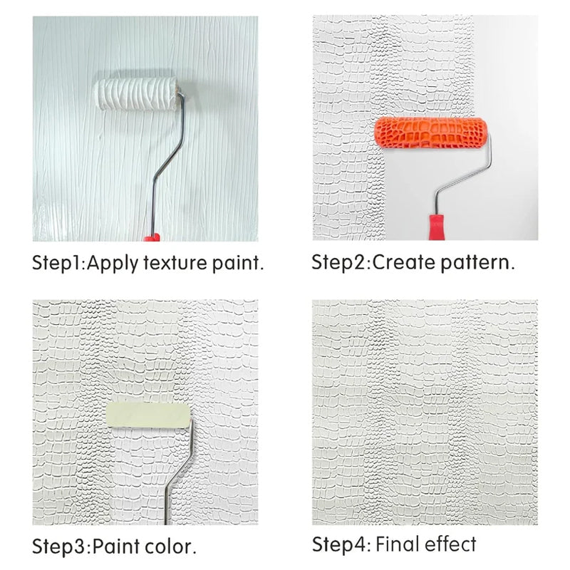 Hulpmiddel voor het maken van reliëf voor muren