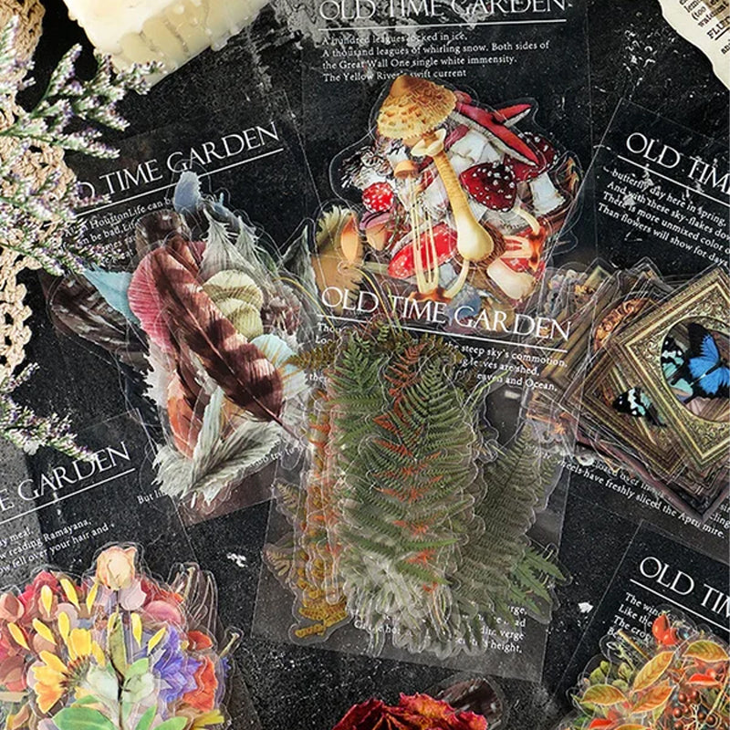 Memory Garden-serie PET-stickerset