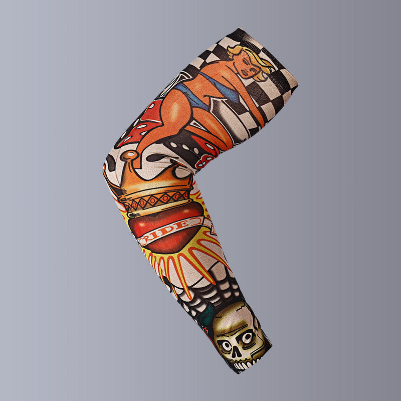 Mouwen in tattoo-stijl Zonnebrandcrème mouwen