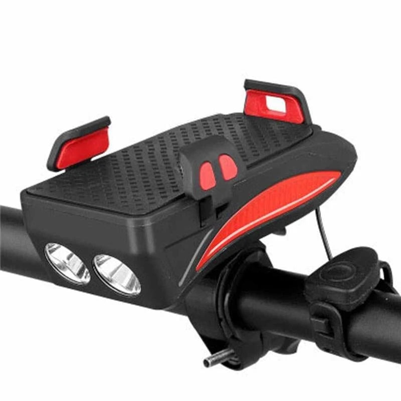 Mobiele Telefoonbeugel Met Fietsverlichting