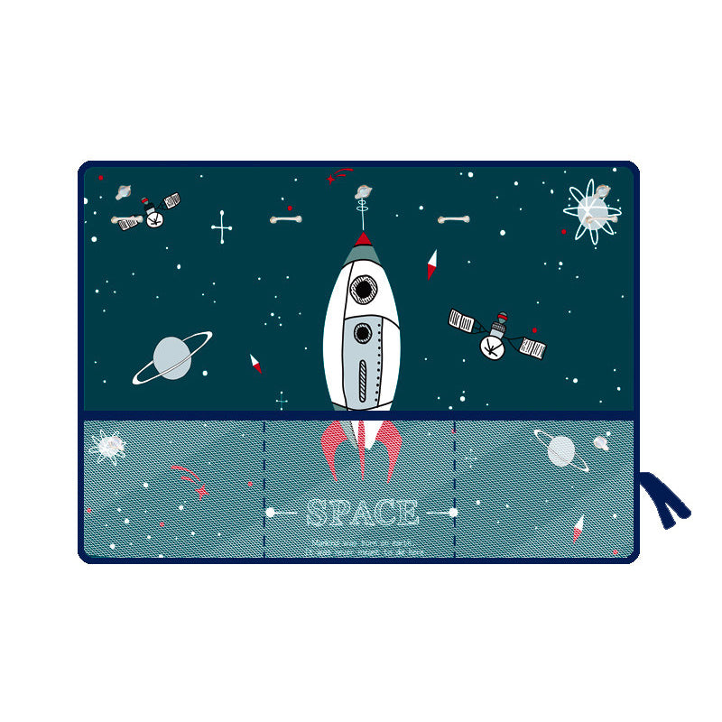 Cartoon autoraam gordijn