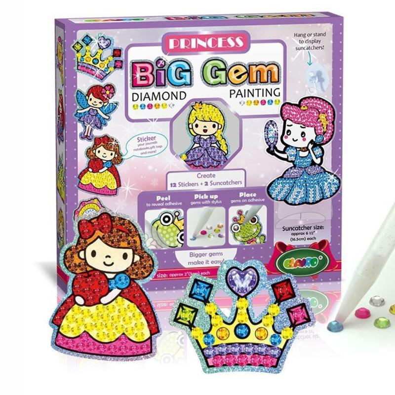 Grote Gem Diamant Schilderen Stickers voor Kinderen