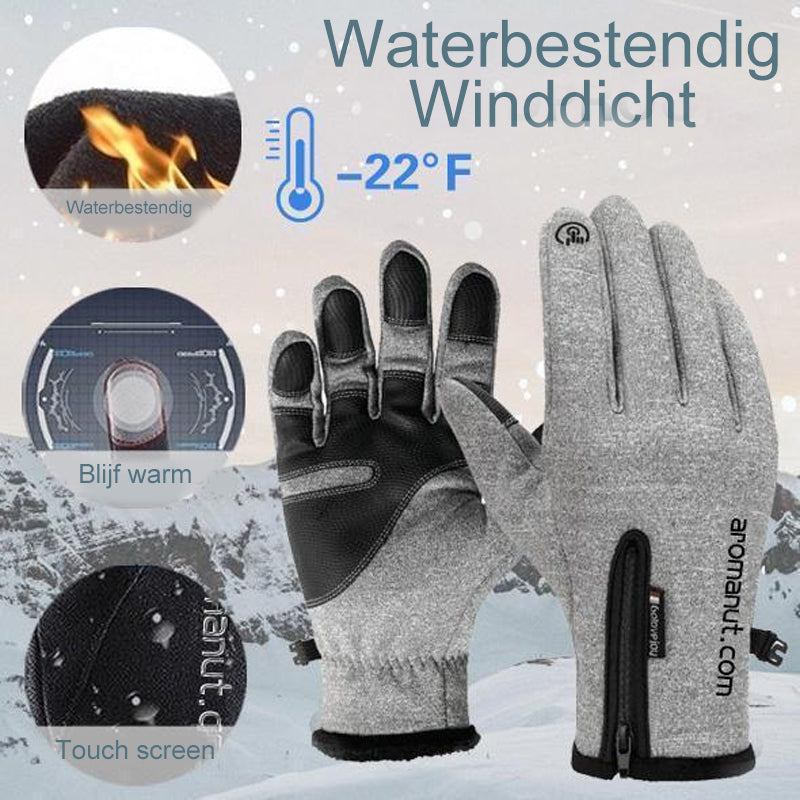 Warme waterdichte handschoenen met touchscreen
