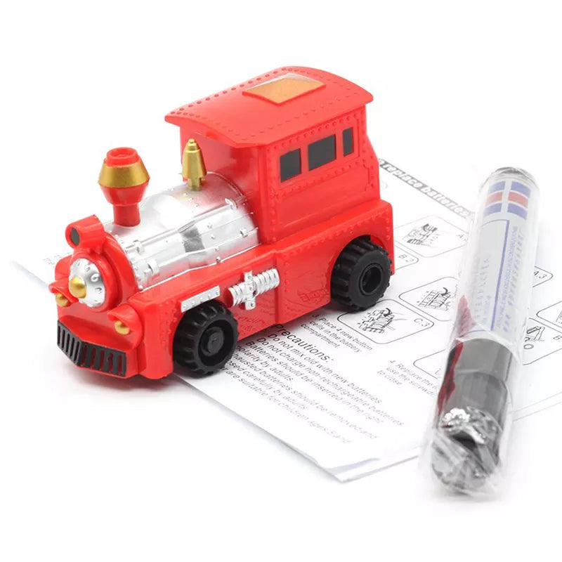 Follow-The-Line inductieve auto