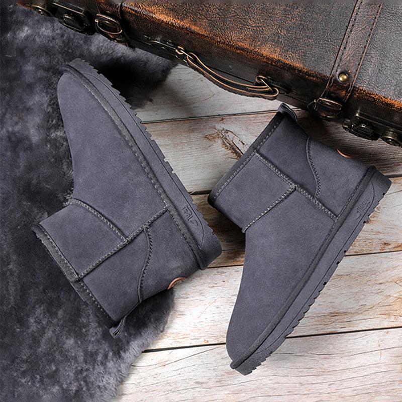 Korte Laarsjes met Dikke Warme Fleece