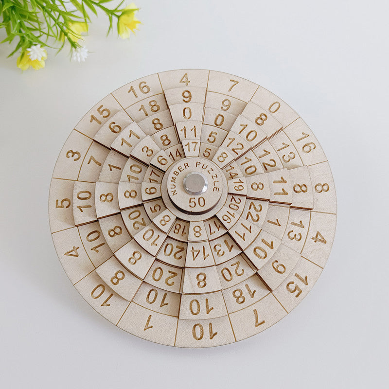 Safecracker 50 Wood Puzzle - Moeilijke wiskundige hersenkraker voor volwassenen