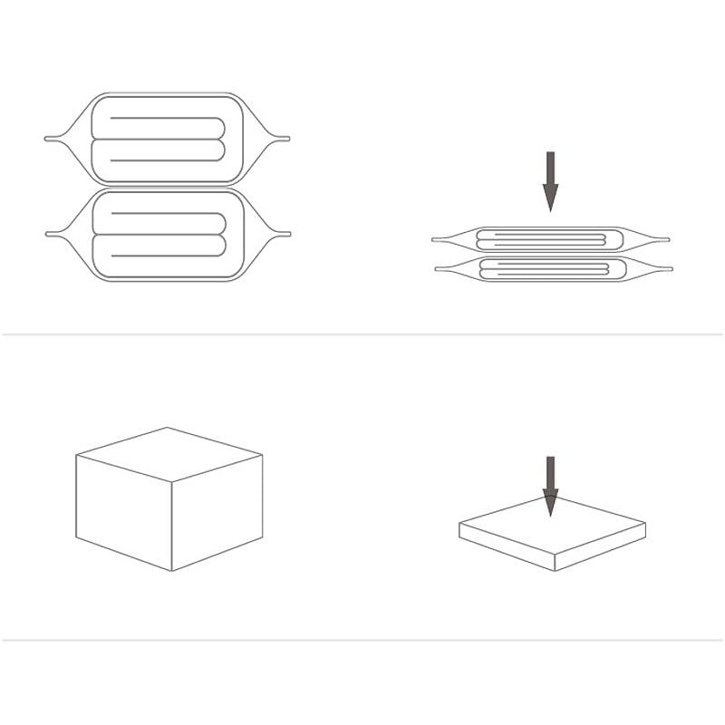 Compressiezak voor vacuümopslag