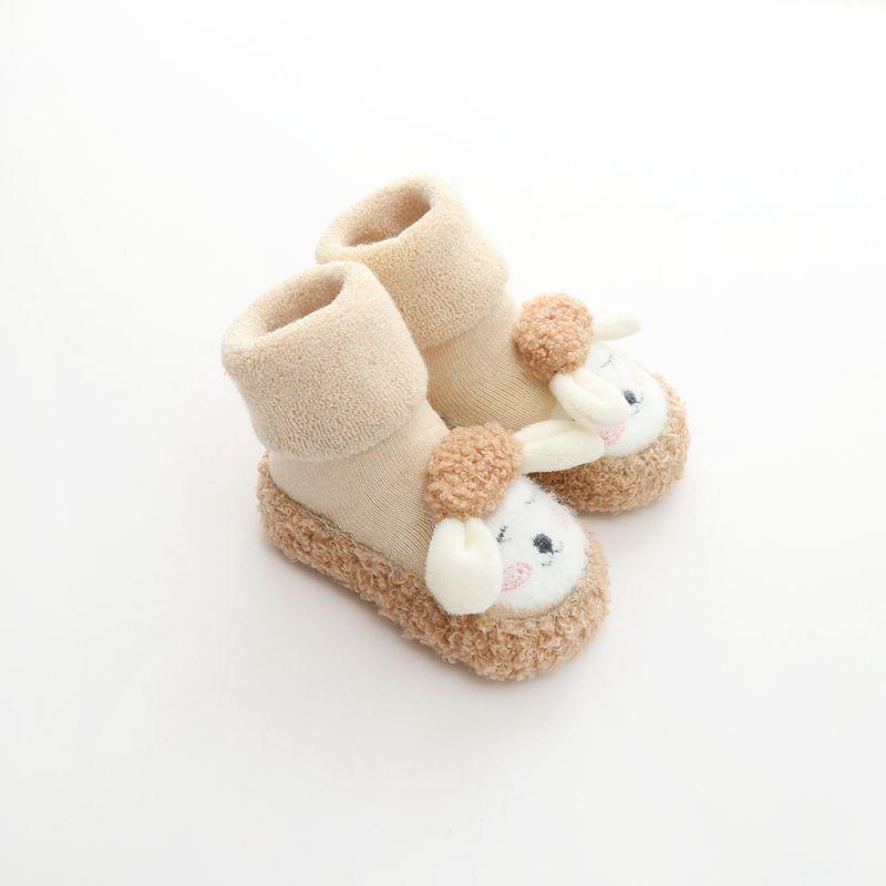 Warme vloersokken voor baby's
