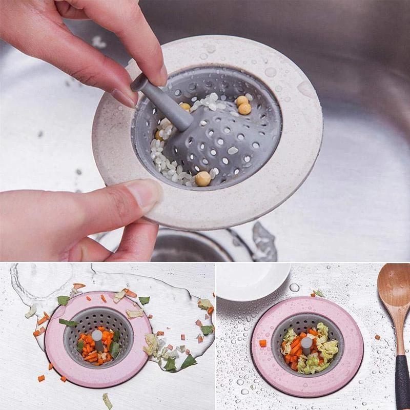 Plastic gootsteen residufilter