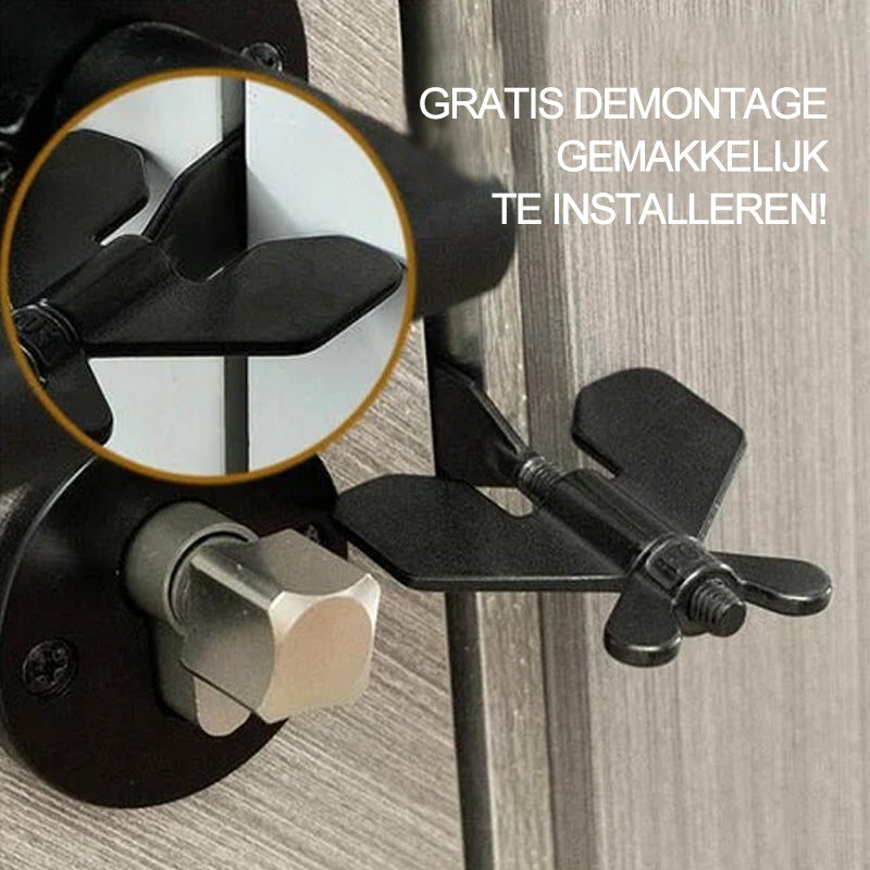 Draagbare Reis Veiligheids Deur Stopper