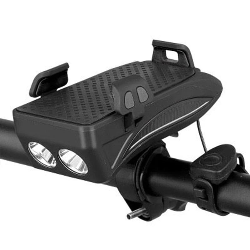 Mobiele Telefoonbeugel Met Fietsverlichting