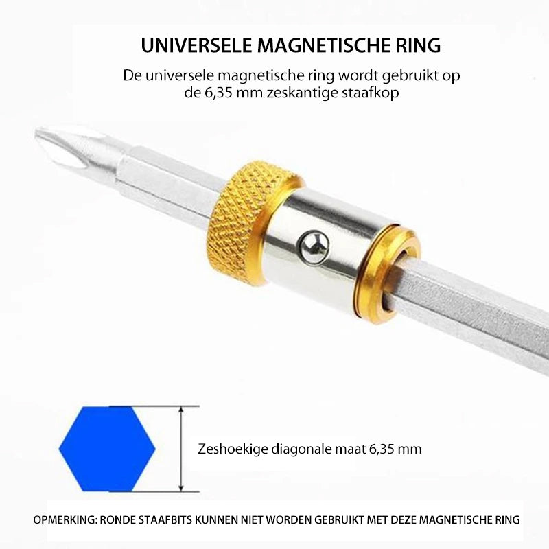 Universele magnetische ring