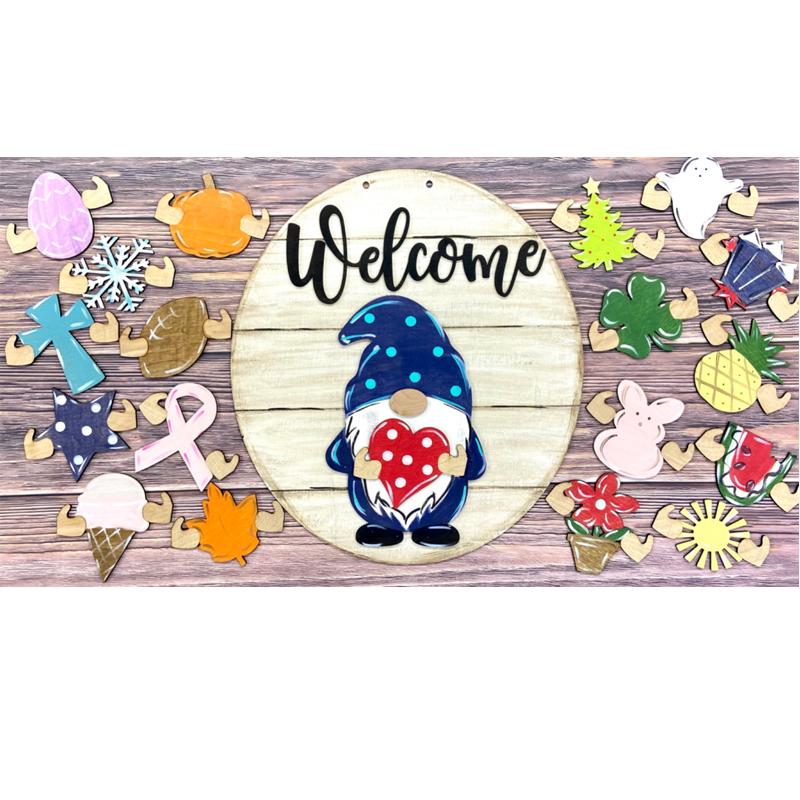 Welkom deurdecoratie hanger decoration