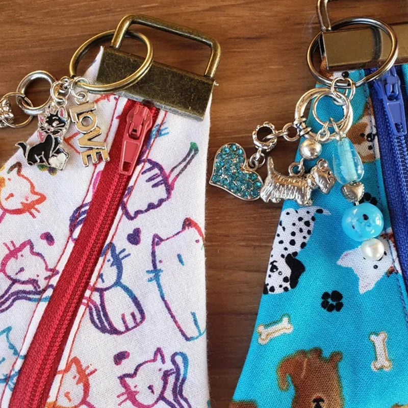 Schattig Sleutelzakje Sjabloon Set