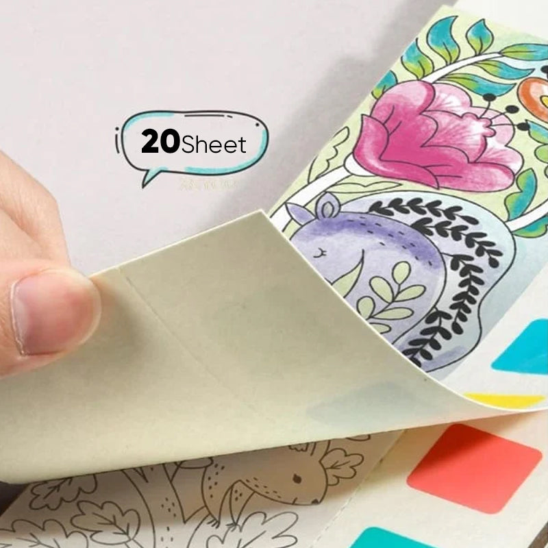 Pocket aquarel schilderen boek