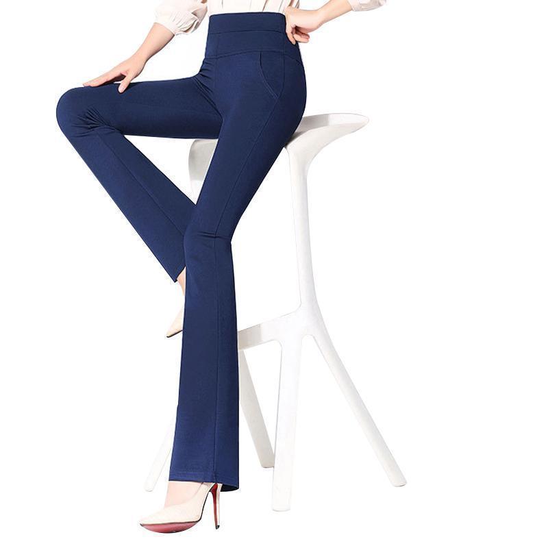 Micro flared damesbroek