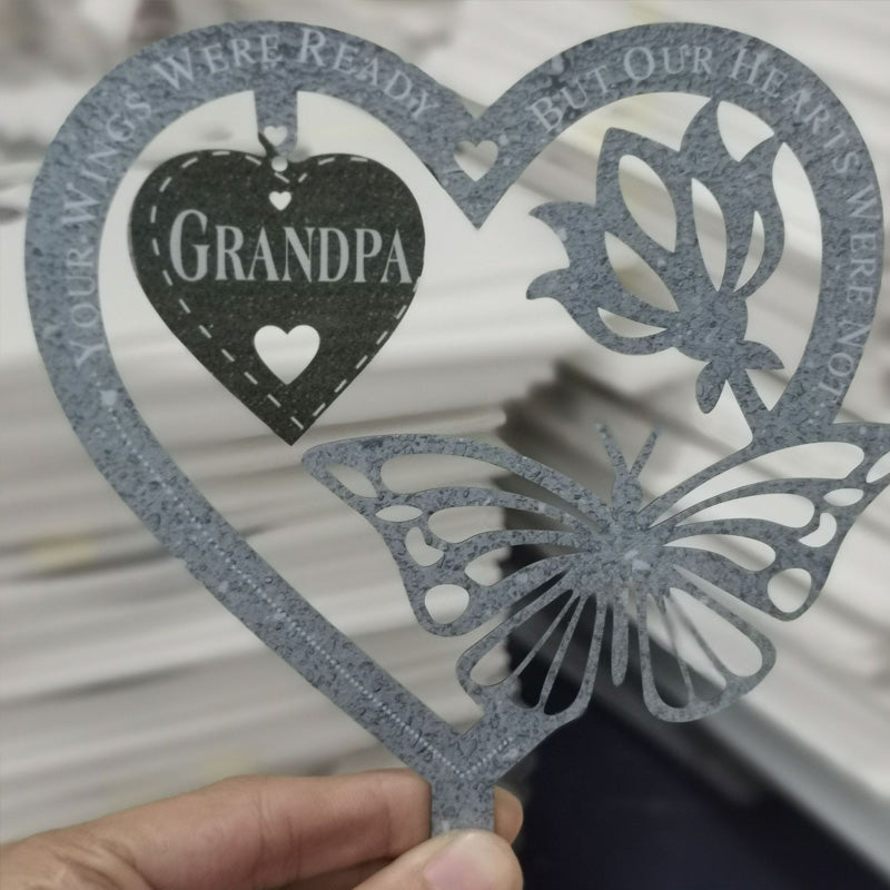 Vlinder Kaart Ornament