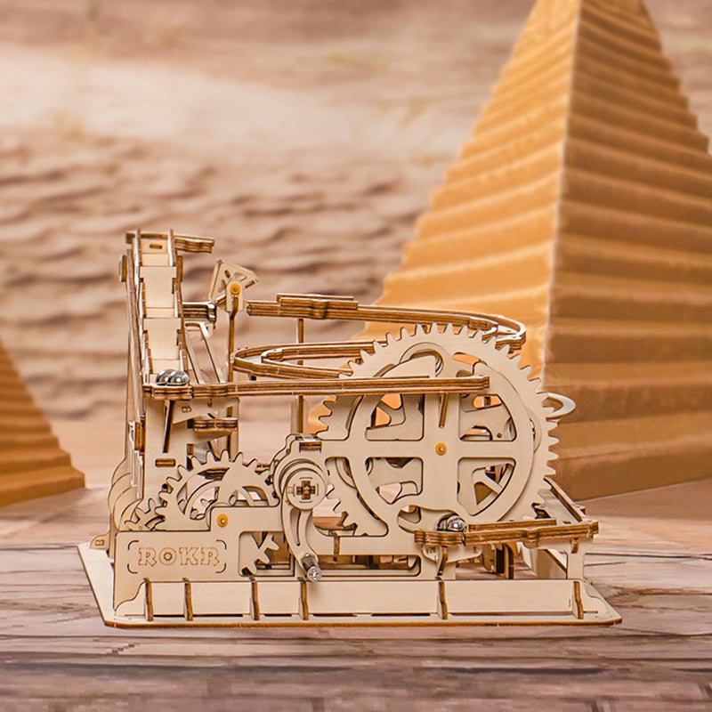 3D DIY puzzelbaan rollende bal speelgoed