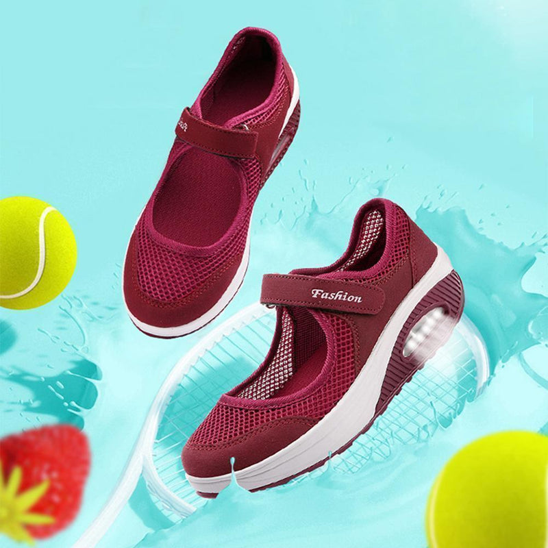 Vliegende geweven gezellige wandelschoenen