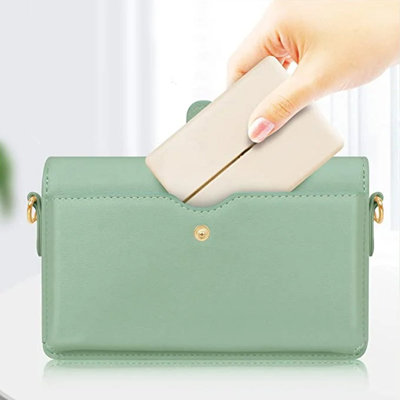 Draagbare magnetische pillendoos met 7 compartimenten