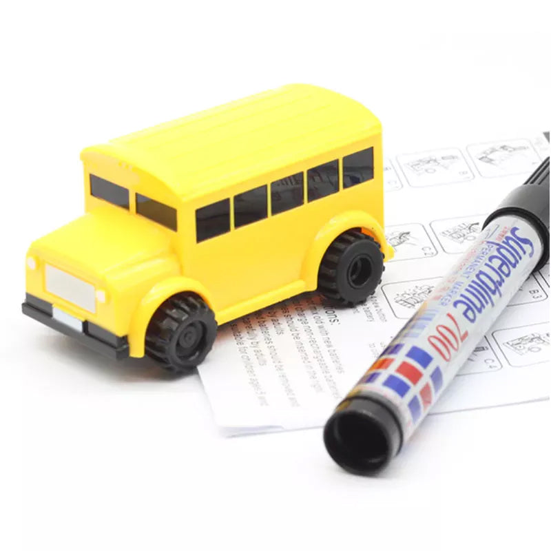 Follow-The-Line inductieve auto