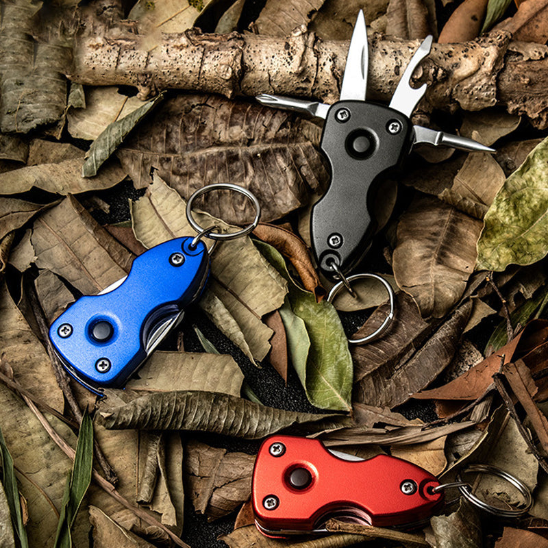 Multifunctionele opvouwbare sleutelhanger