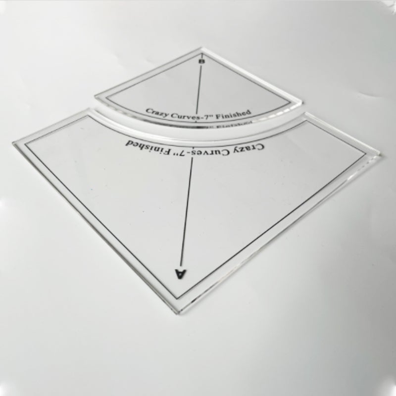 Snelle boogvormige Quilt Sjabloon Set