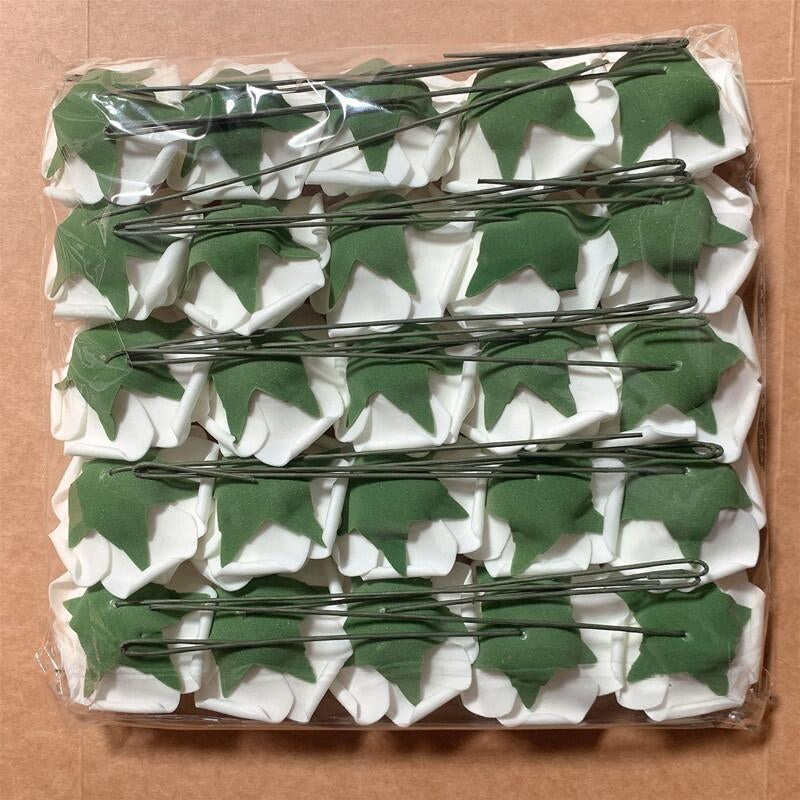 Boeket schuimrozen