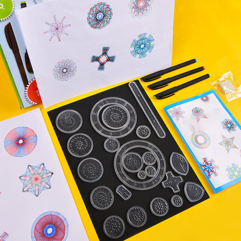 Magische rossen bloemliniaal