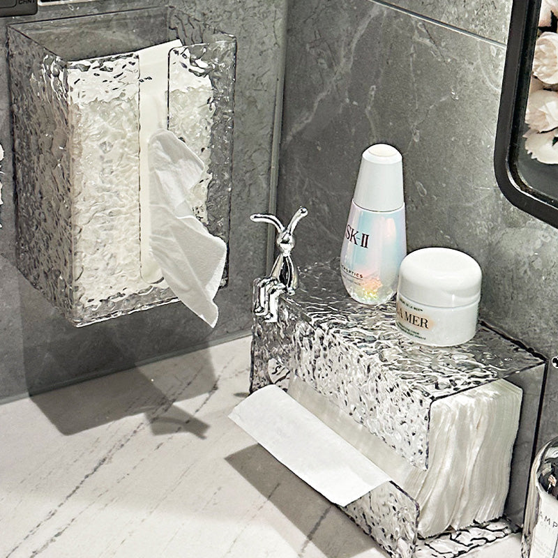 Multifunctionele tissuedoos met gletsjerpatroon