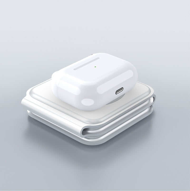 Opvouwbare 3-in-1 draadloze oplader