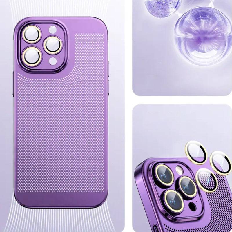 Galvaniserende telefoonhoes met warmteafvoer