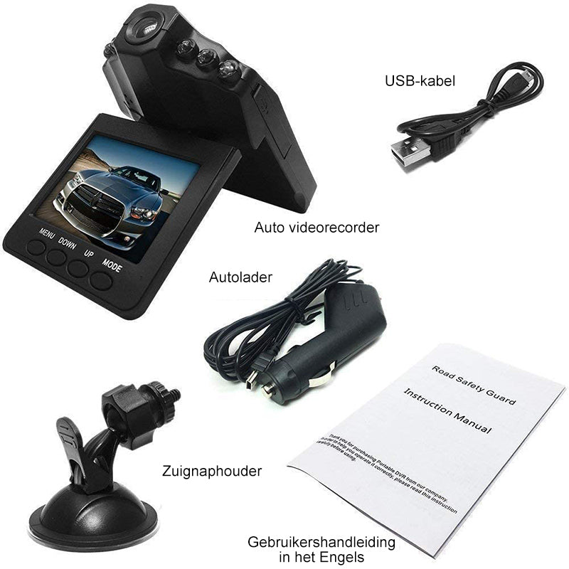 RIJDEN RECORDER (HD en groothoek)