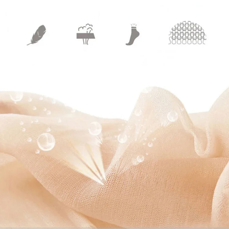 Enkelhoge doorzichtige damessokken (10 paar)