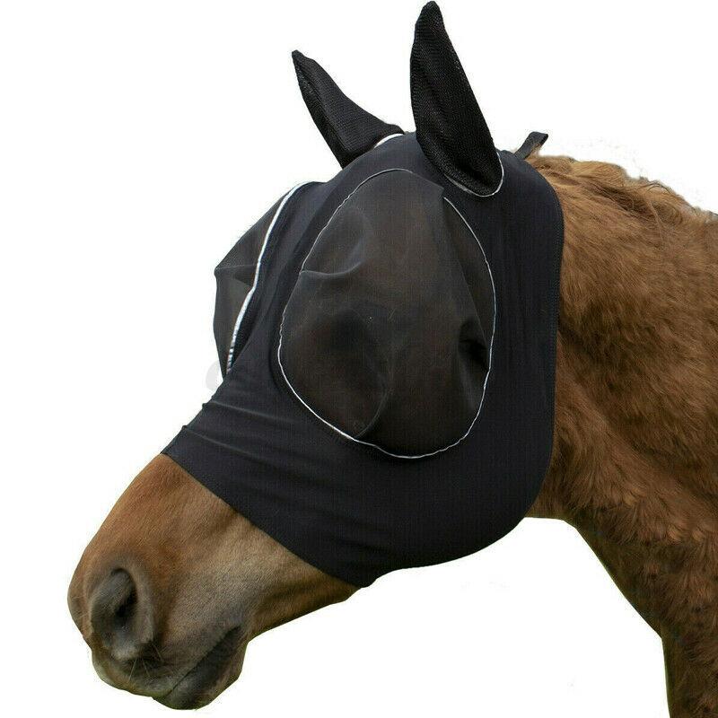 Anti-vliegen mesh paardenmasker