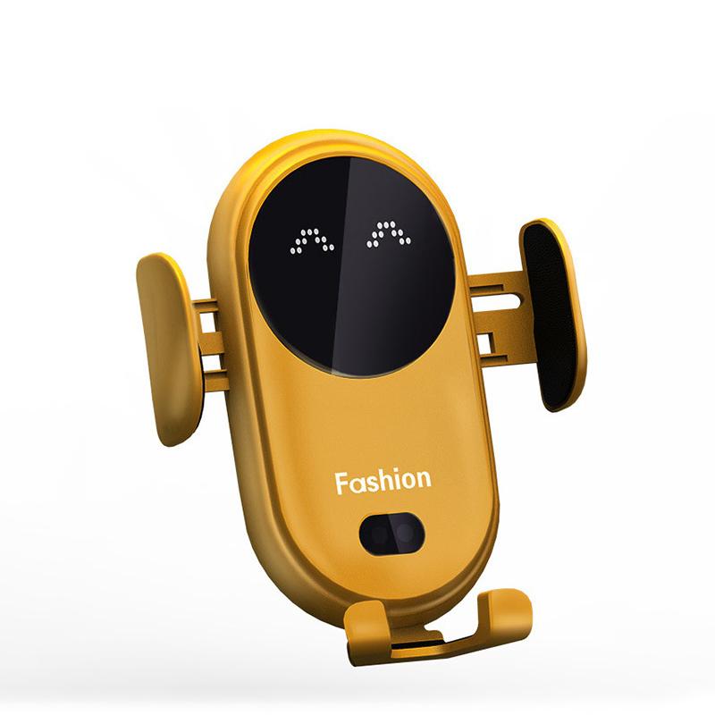 Slimme draadloze Auto- detectie telefoonhouder oplader