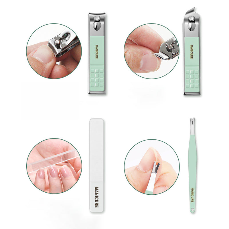 Nagelknipper draagbare set (12/16st)